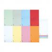Przekładki pastel 1/3 A4 mix Donau 8620100-99PL