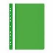 Skoroszyt miękki A4 z perforacją Economy zielony