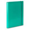 Teczka skrzydłowa A4 z gumką Vaupe turkusow 310/05